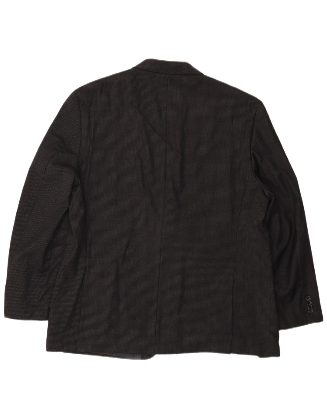 MICHAEL KORS Ανδρικό σακάκι σακάκι με 2 κουμπιά UK 46 3XL μαύρο μαλλί