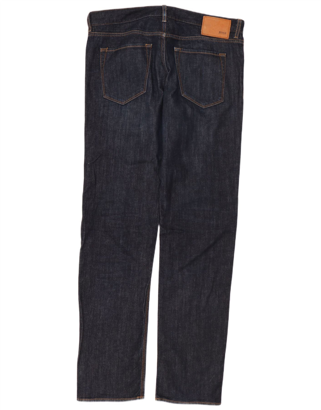 Ανδρικό τζιν HUGO BOSS ίσιο W34 L34 Navy Blue Cotton