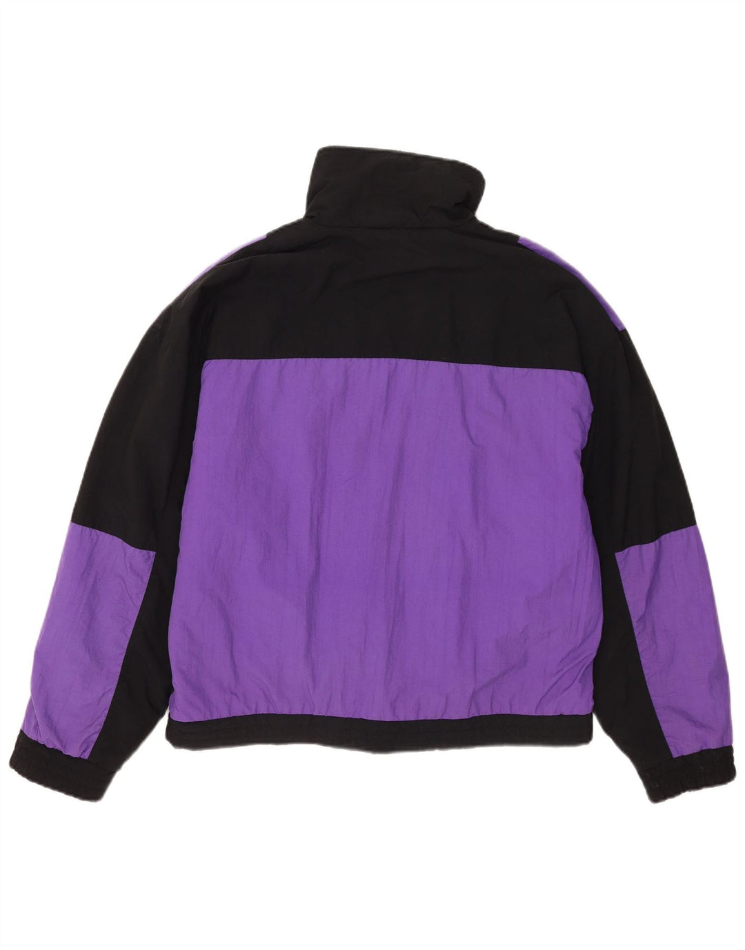 Vintage Ανδρικό Μπουφάν Anorak UK 40 Large Purple Colourblock