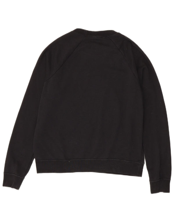 Γυναικείο φούτερ Nike υπερμεγέθη Jumper UK 10 Small μαύρο βαμβακερό