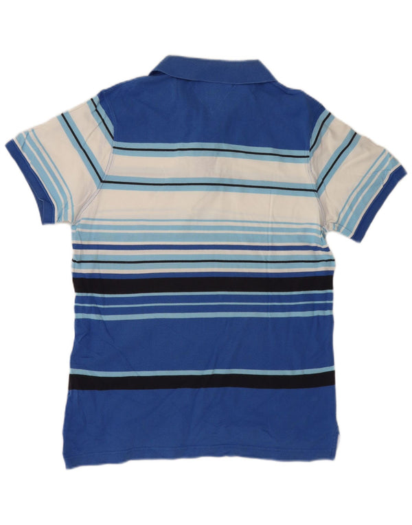 Tommy Hilfiger Ανδρικό πουκάμισο Polo Slim Fit XL Μπλε ριγέ βαμβακερό