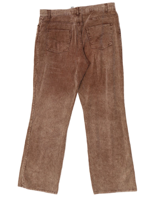 Ανδρικό ίσιο κοτλέ παντελόνι Fishbone XL W36 L34 Καφέ βαμβακερό