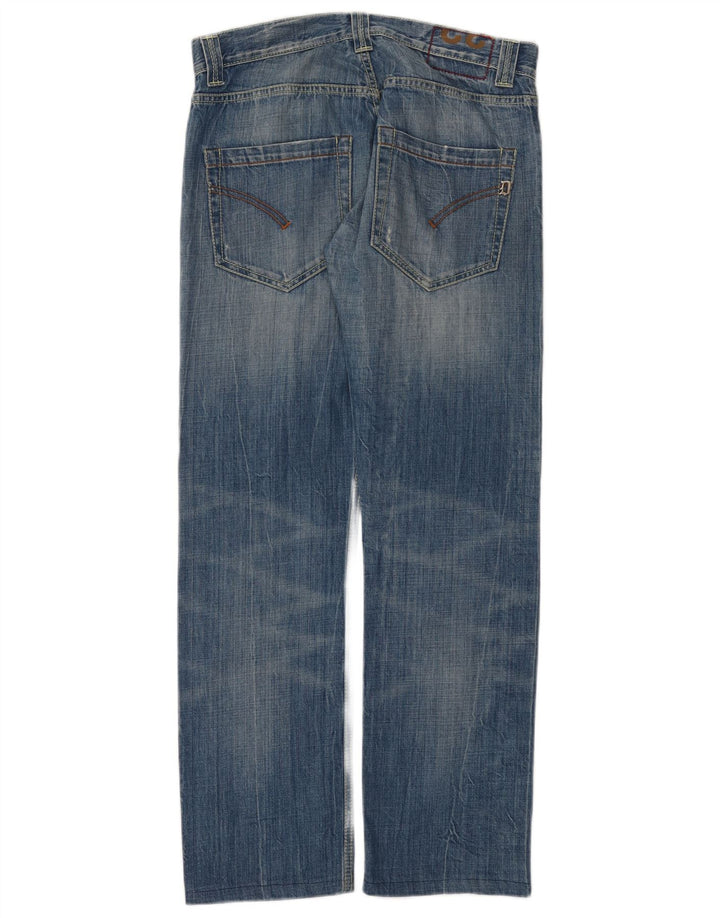 Dondup Γυναικείο Distressed Straight Jeans W32 L30 Blue Cotton