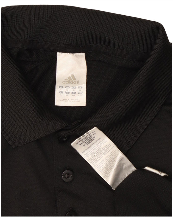 Ανδρικό πουκάμισο Adidas Climacool Polo XL Μαύρο πολυεστέρα
