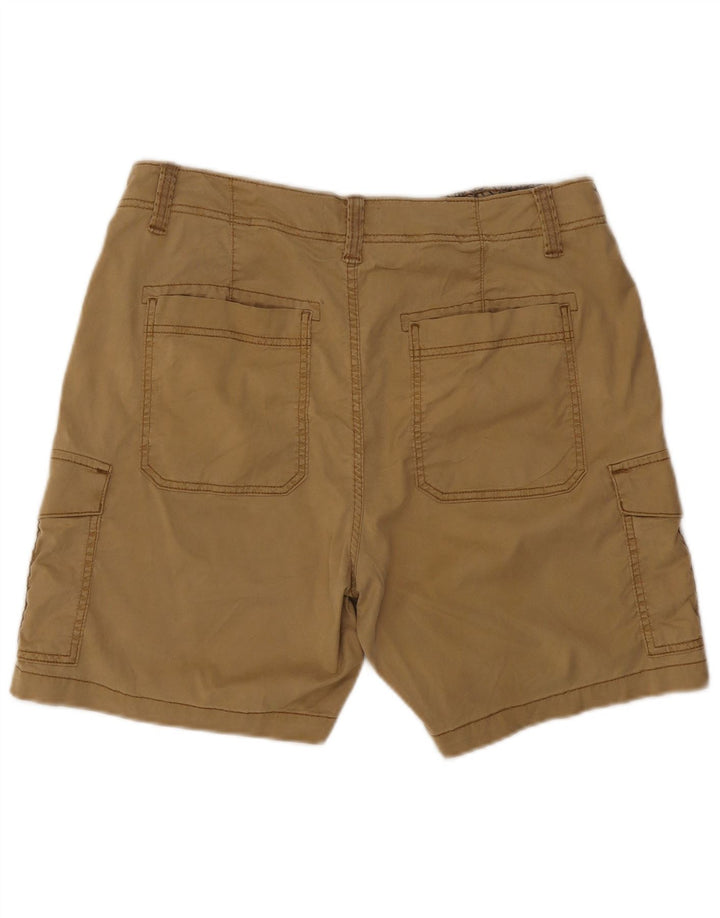 Marks & Spencer Γυναικεία σορτς Cargo UK 16 Large W34 Beige Lycra