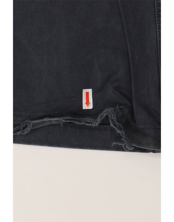 ARMANI Ανδρικό χαλαρό παντελόνι casual IT 48 Medium W32 L30 Navy Blue