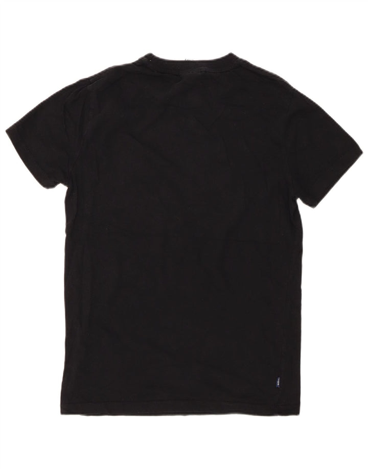 Superdry Ανδρικό T-Shirt Top Μικρό μαύρο βαμβακερό