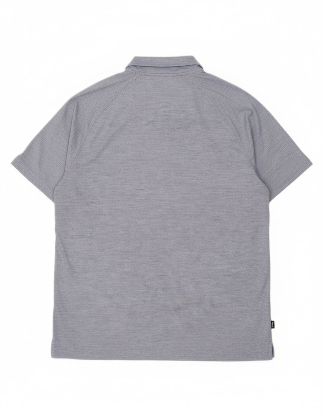 HURLEY Mens Polo Shirt Large Blue Polyester