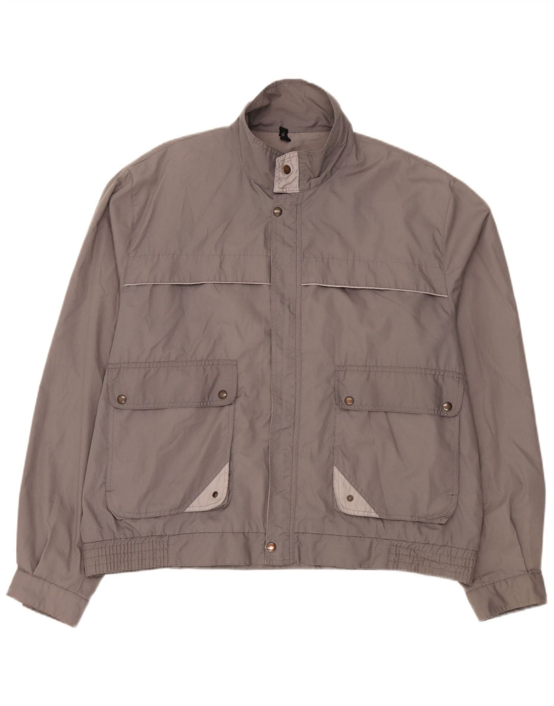 Ανδρικό μπουφάν C & A Bomber IT 58 4XL Grey Colourblock Polyester