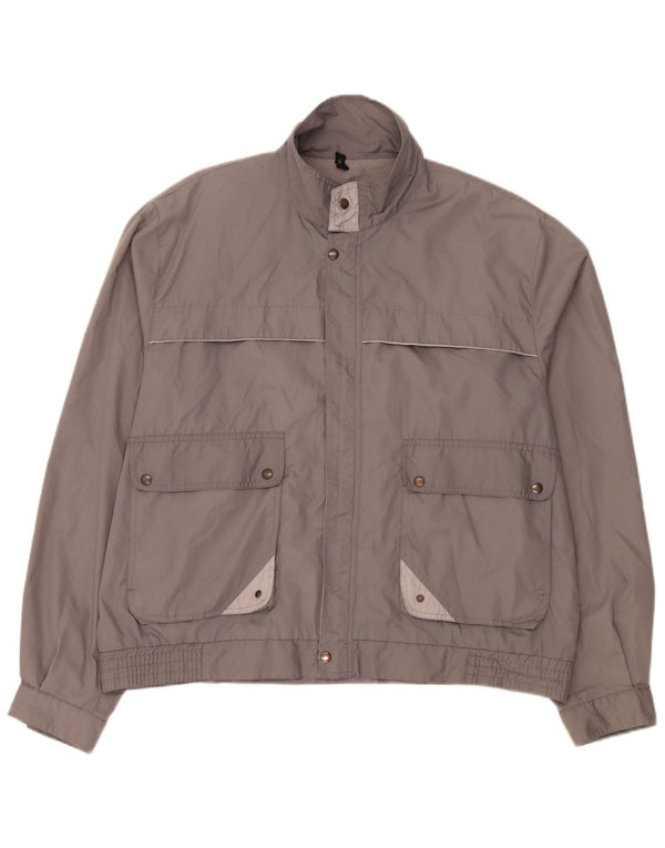 Ανδρικό μπουφάν C & A Bomber IT 58 4XL Grey Colourblock Polyester