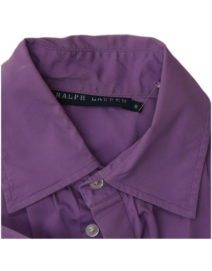 Γυναικείο κοντομάνικο πουκάμισο Ralph Lauren US 8 Medium Purple