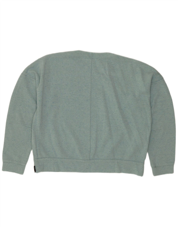 Γυναικείο φούτερ ADIDAS Oversized Jumper UK 14 Medium Green Flecked