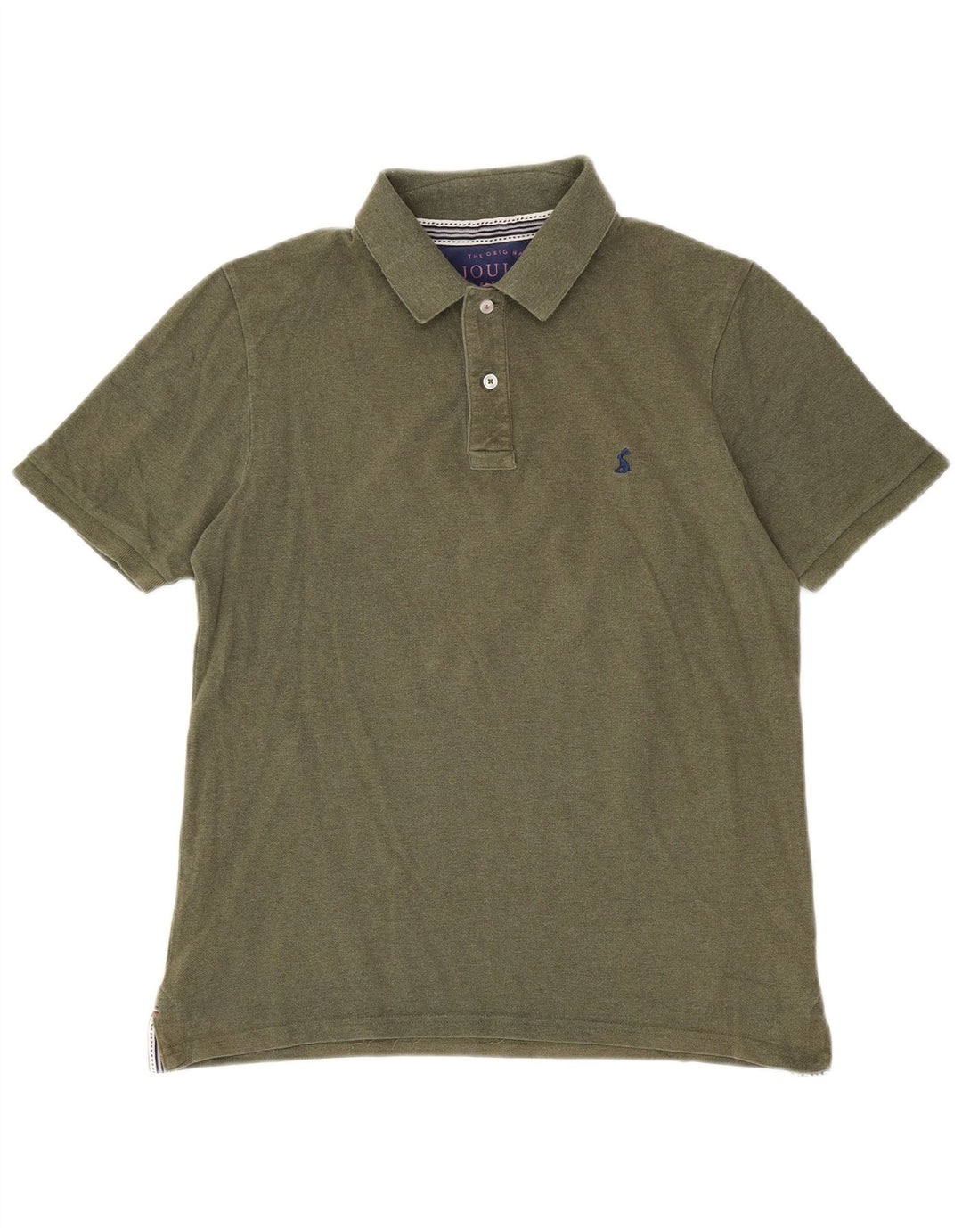 Ανδρικό πουκάμισο Joules Classic Fit Polo από μεσαίο χακί βαμβακερό