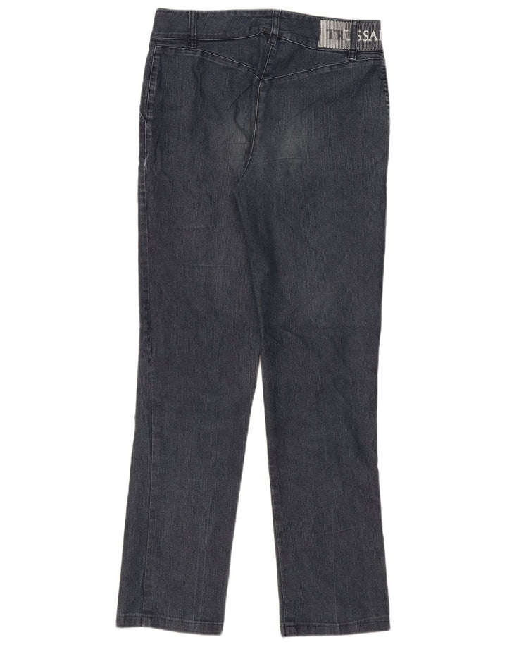 Γυναικείο τζιν Trussardi Graphic Slim W26 L31 Navy Blue