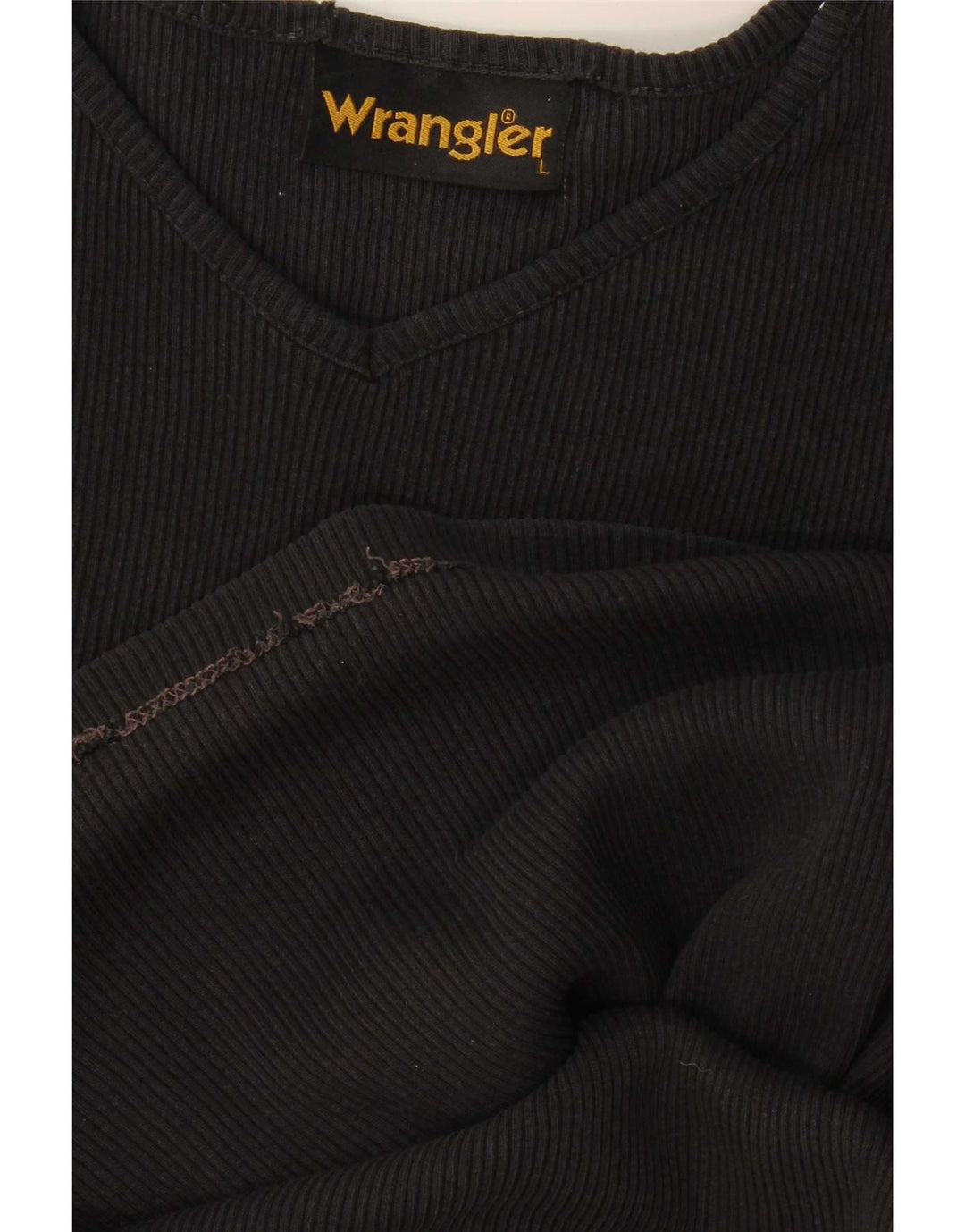Ανδρικό T-Shirt Wrangler Top Large Μαύρο