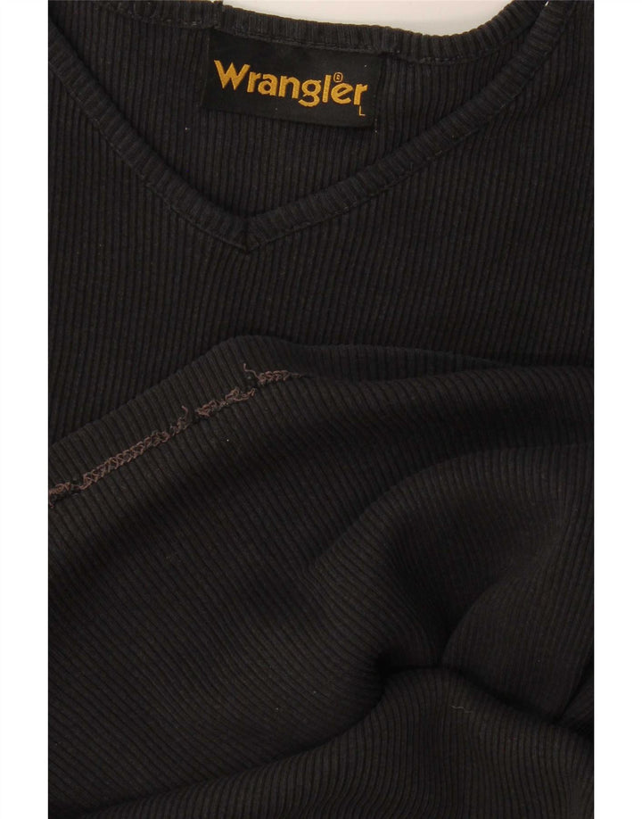 Ανδρικό T-Shirt Wrangler Top Large Μαύρο