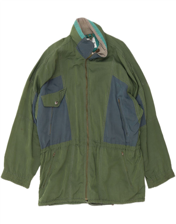 Colmar Ανδρικό μπουφάν βροχής UK 40 Large Green Colourblock Polyamide