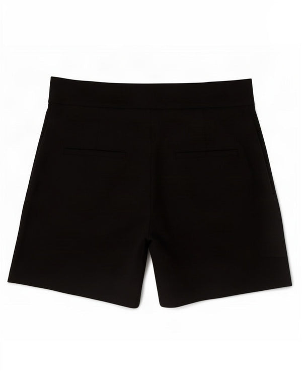 Zara Γυναικείο σορτς Casual Small W26 μαύρο βαμβακερό