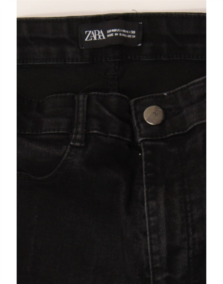 ZARA Womens Skinny Jeans EU 40 Medium W28 L28 Black Vintage Zara and Second-Hand Zara from Messina Hembry 