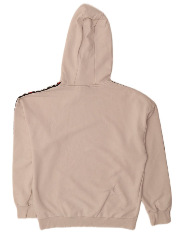 Fila Boys Tall Graphic Hoodie Jumper 15-16 ετών Λευκό βαμβακερό μπλοκ