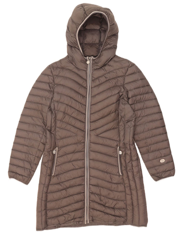 Champion γυναικείο παλτό με κουκούλα IT 46 Large Grey Polyamide