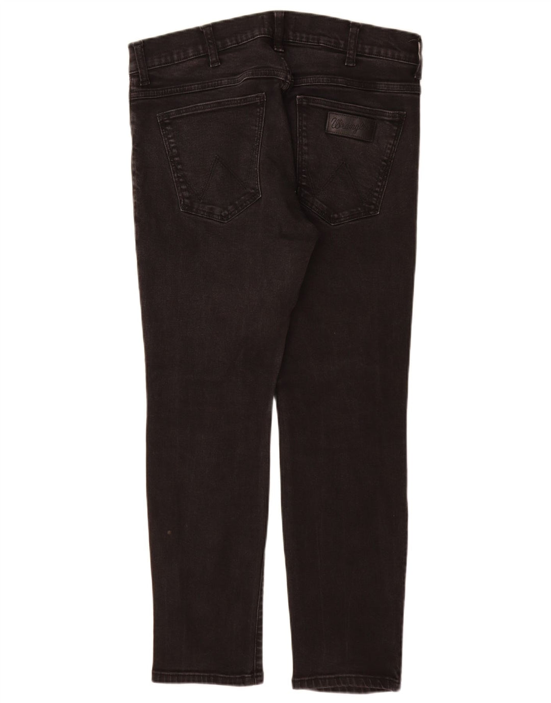 WRANGLER Ανδρικό τζιν Larston Slim W34 L28 Μαύρο βαμβακερό