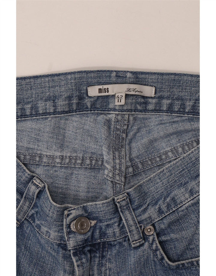 LES COPAINS Γυναικείο Miss Bootcut Jeans IT 42 Medium W32 L32 Blue Cotton