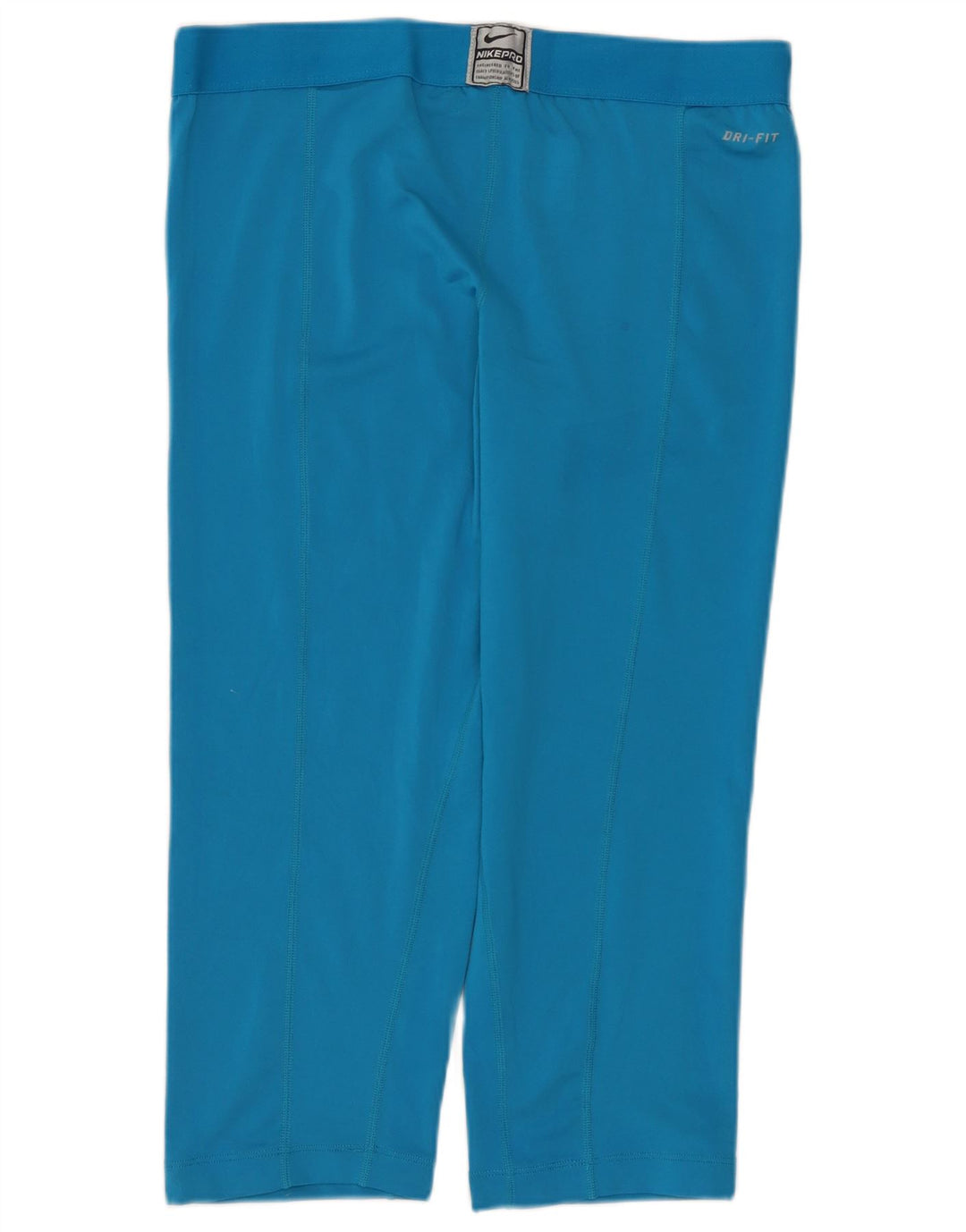 Γυναικείο κολάν NIKE Dri Fit Capri UK 14 Large Blue Polyester