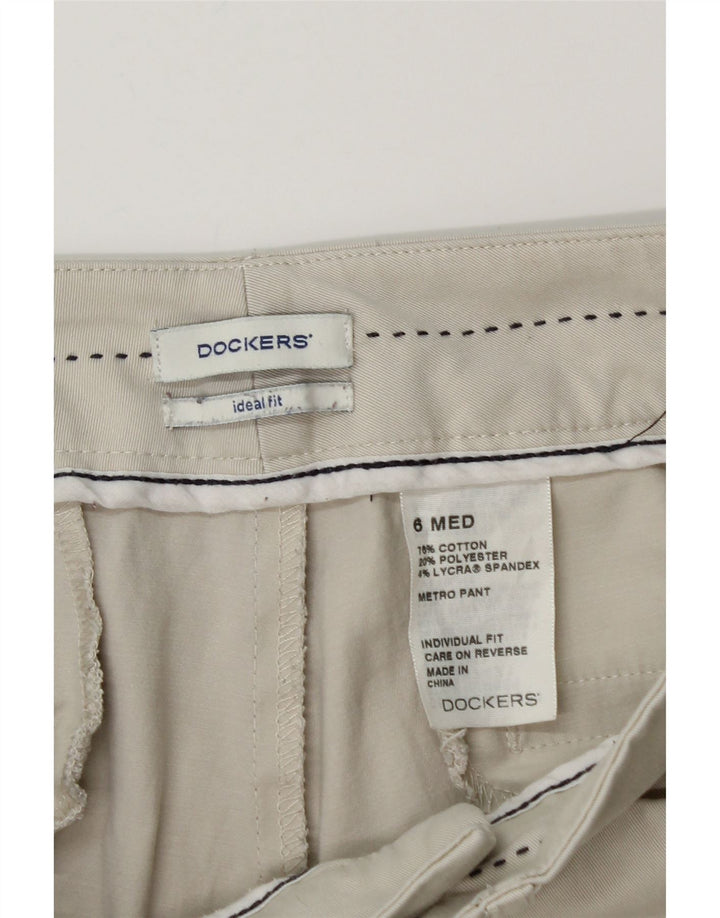DOCKERS Γυναικείο Casual Παντελόνι Ideal Fit US 6 Medium W28 L30 Beige