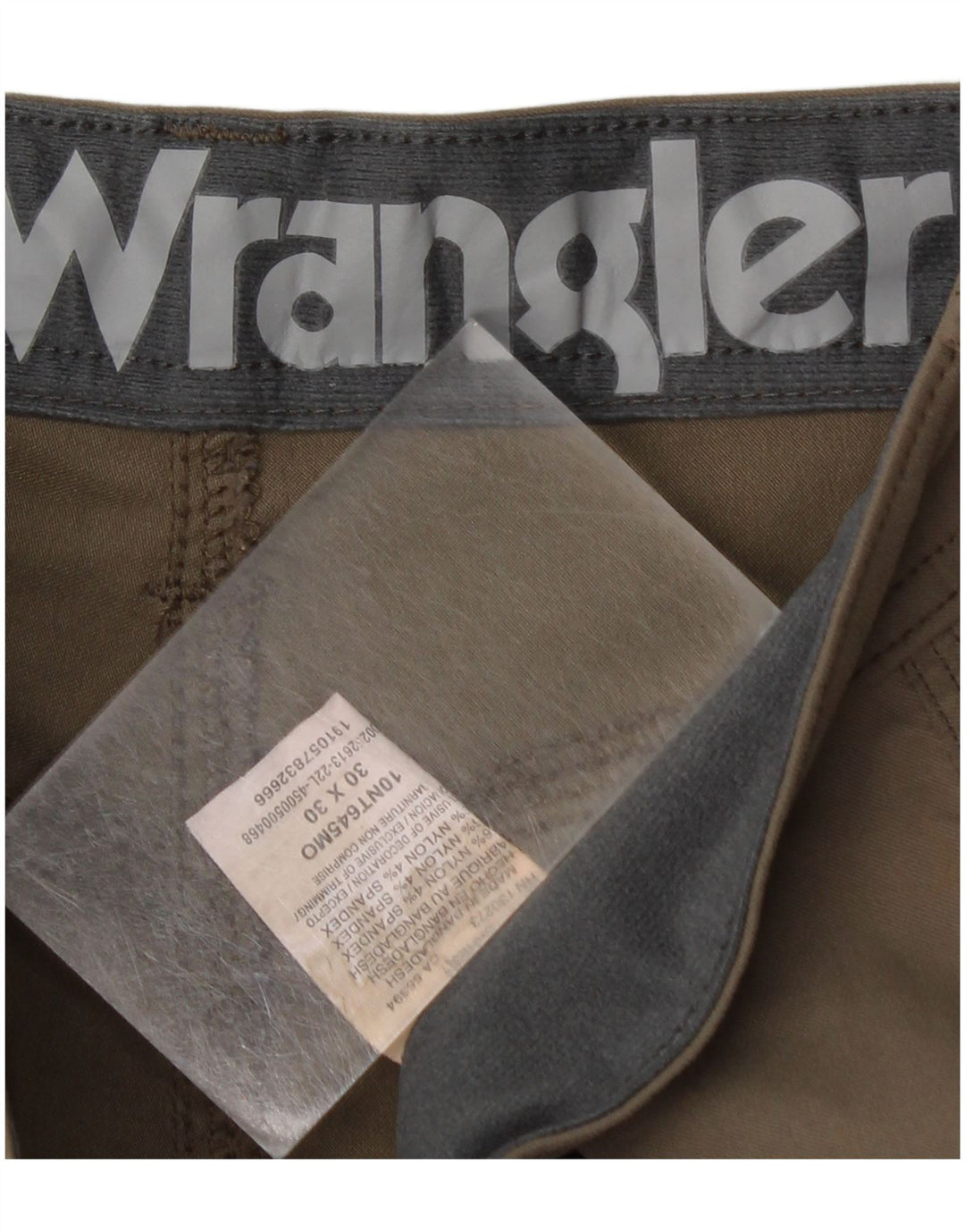 Ανδρικό παντελόνι Wrangler Straight Cargo W30 L30 Khaki Nylon