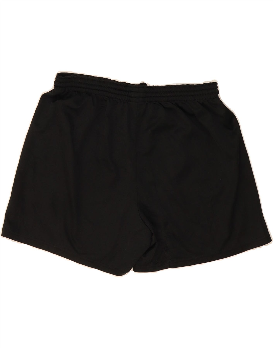 NIKE Womens Sport Shorts US 12/14 Large  Black Polyester Vintage Nike and Second-Hand Nike from Messina Hembry 