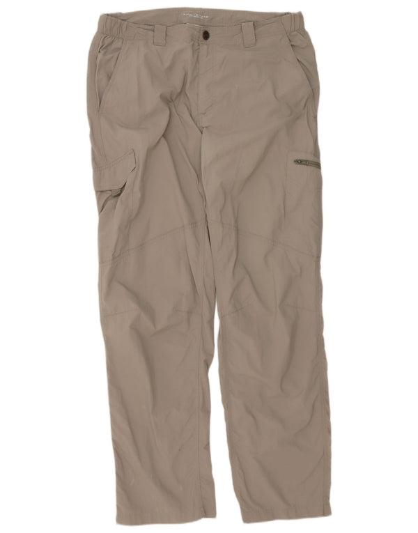 Γυναικείο παντελόνι Columbia Omni-Shade Straight Cargo W36 L32 Grey Nylon