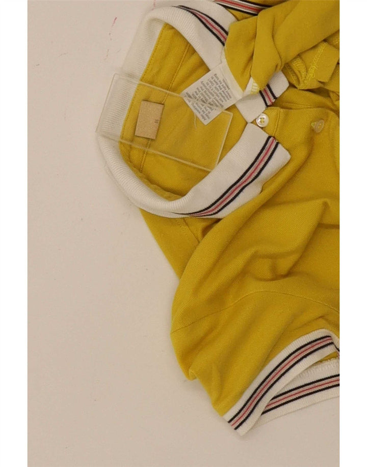 Fay γυναικείο μπλουζάκι πόλο UK 12 Medium Yellow
