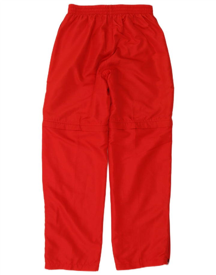 Γυναικεία αθλητική φόρμα ASICS Παντελόνι UK 14 Large Red Polyester