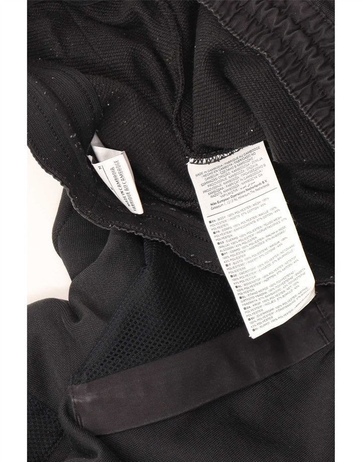 Ανδρικές φόρμες γραφικών Nike παντελόνια Joggers μεσαίο μαύρο πολυεστέρα