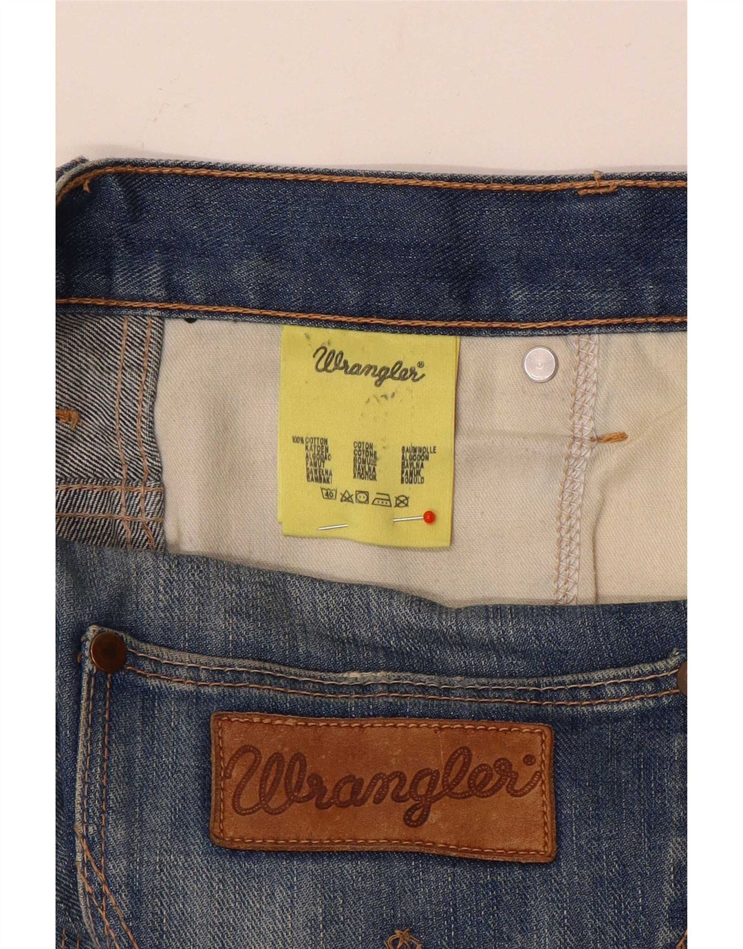 Ανδρικό τζιν Wrangler Spencer Slim W32 L34 Μπλε βαμβακερό