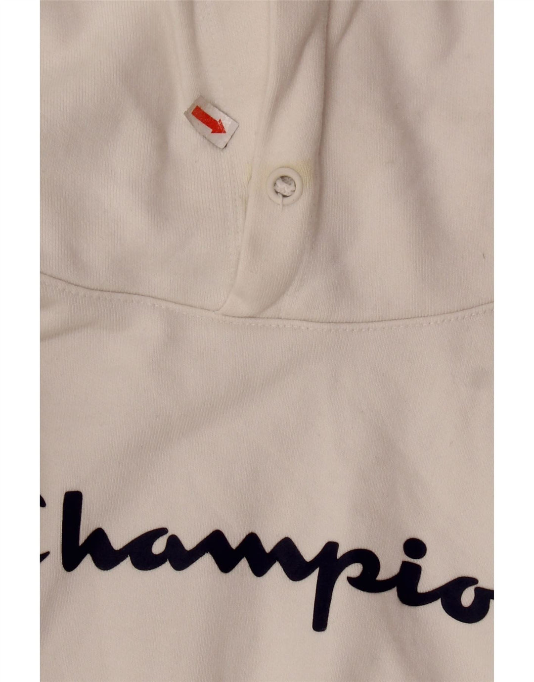 CHAMPION Γυναικεία Crop Graphic με κουκούλα με κουκούλα UK 10 Small White