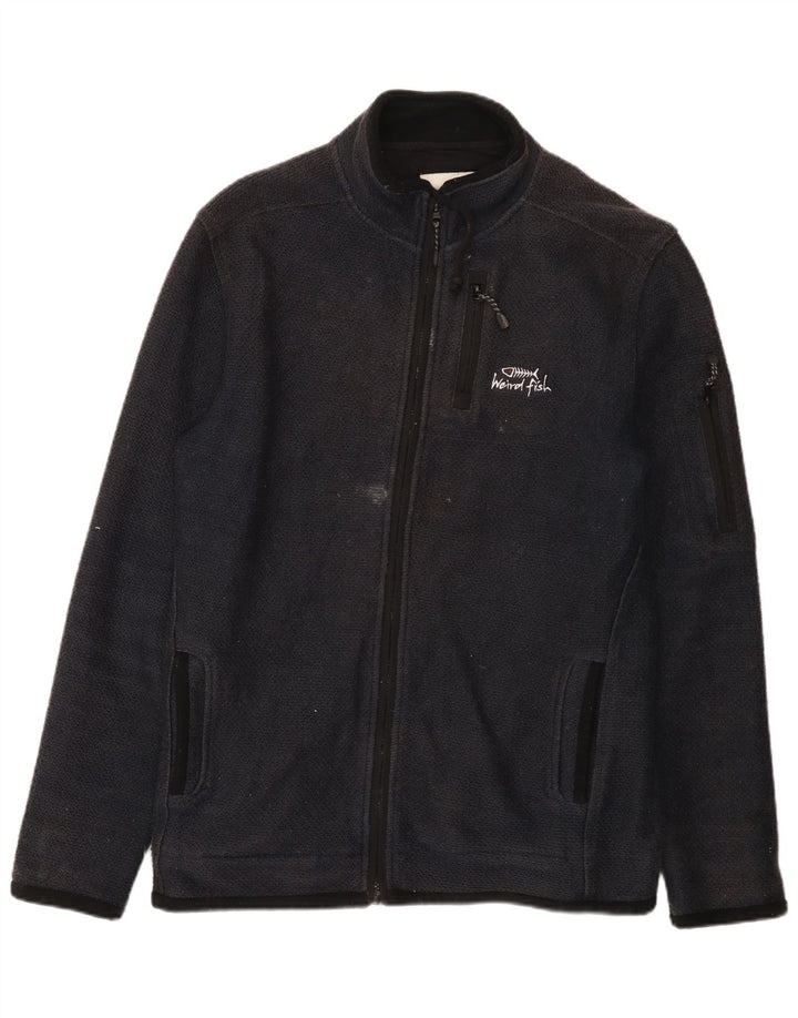 Ανδρική φόρμα Weird Fish Top Jacket XL Navy Blue Cotton