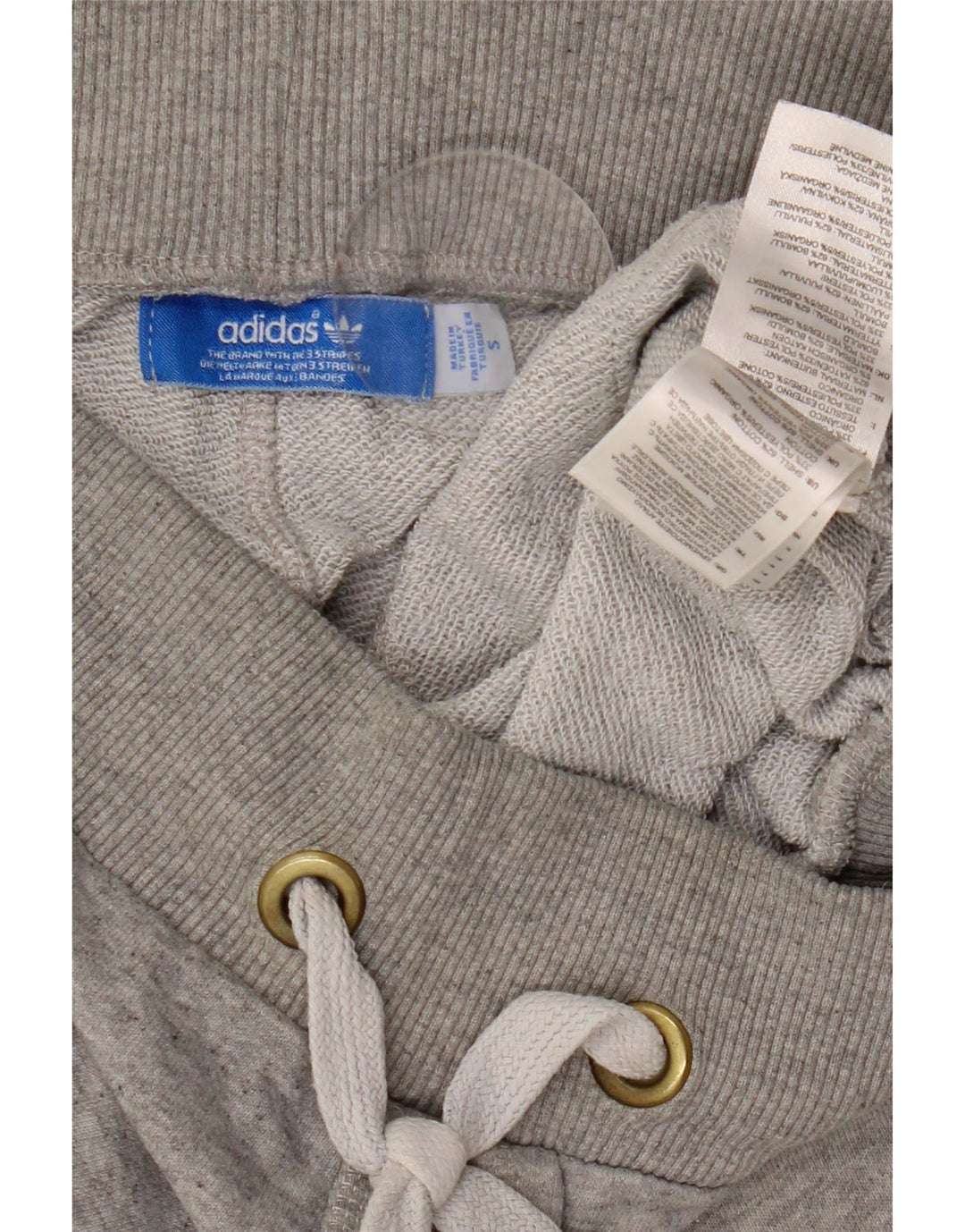 Ανδρική φόρμα ADIDAS Cargo Παντελόνι Joggers Μικρό Γκρι Βαμβακερό