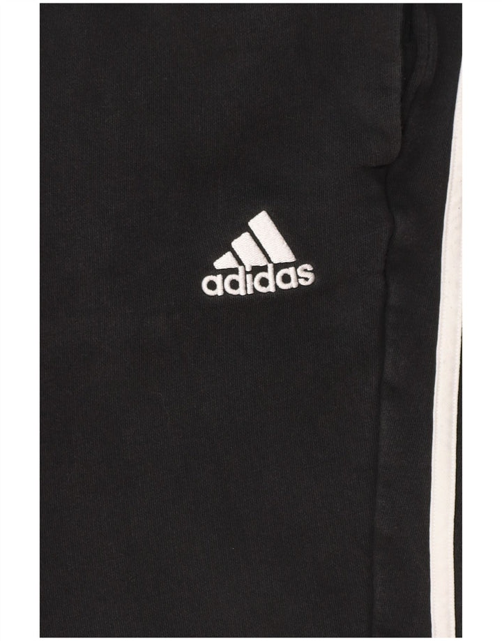 Ανδρική φόρμα ADIDAS Παντελόνι Joggers Μεσαίο μαύρο βαμβακερό