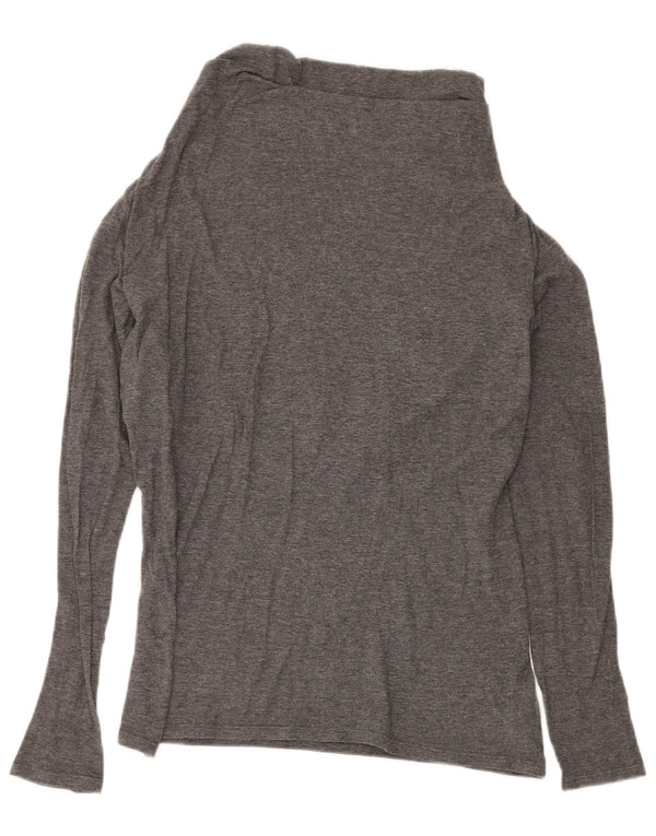 Armani Jeans Γυναικείο τοπ μακρυμάνικο EU 44 XL Γκρι βαμβακερό