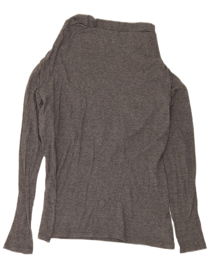 Armani Jeans Γυναικείο τοπ μακρυμάνικο EU 44 XL Γκρι βαμβακερό