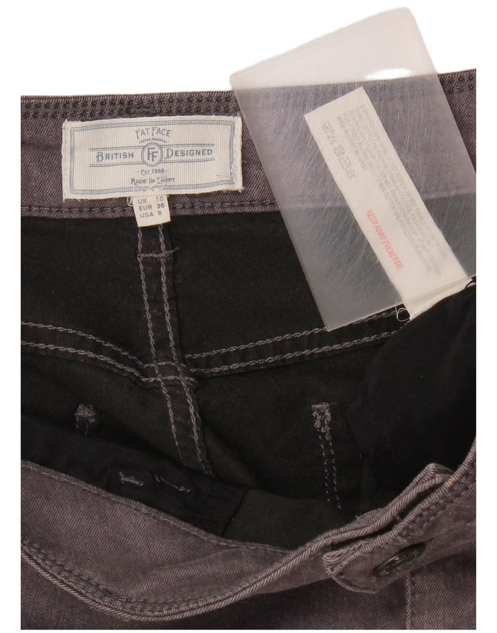 Fat Face Γυναικεία Skinny Jeans UK 10 Small W30 L29 Γκρι βαμβακερό