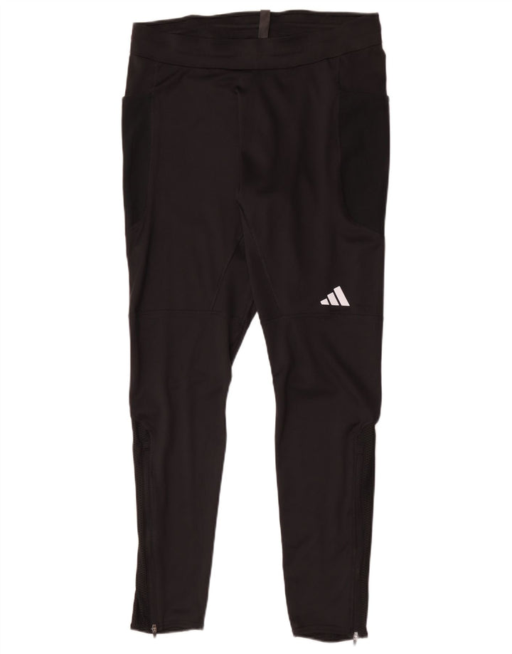 Ανδρική φόρμα αθλητικής φόρμας Adidas, μεγάλο μαύρο πολυεστέρα