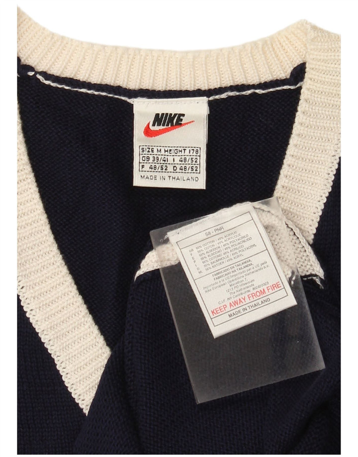 Ανδρικό γιλέκο Nike Tank Top UK 39/41 Medium Navy Blue Colorblock βαμβακερό