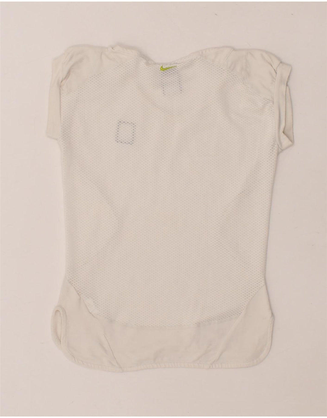 NIKE Womens T-Shirt Top UK 4/6 XS White Cotton Vintage Nike and Second-Hand Nike from Messina Hembry 