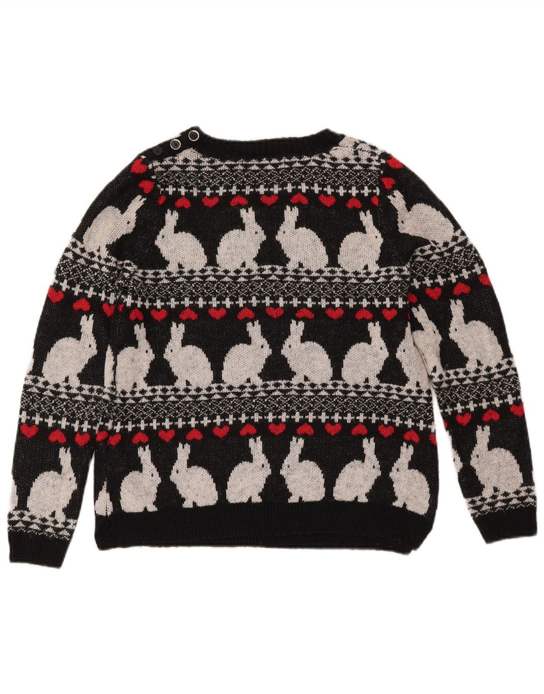 MARKS & SPENCER Γυναικείο πουλόβερ με λαιμόκαυστο UK 10 Small Black