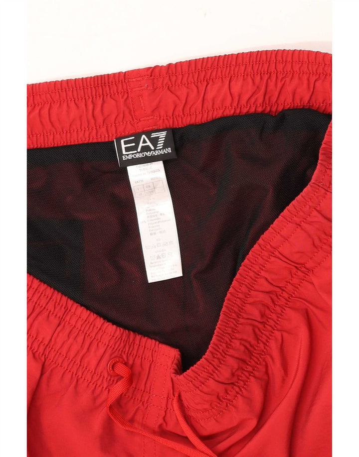 Ανδρικό σορτς κολύμβησης Emporio Armani IT 48 Μεσαίο κόκκινο πολυεστέρα