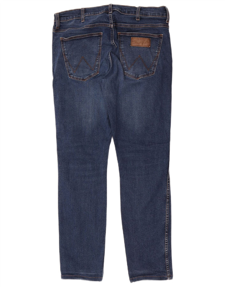 Ανδρικό τζιν Wrangler Larston Slim W33 L32 Μπλε βαμβακερό