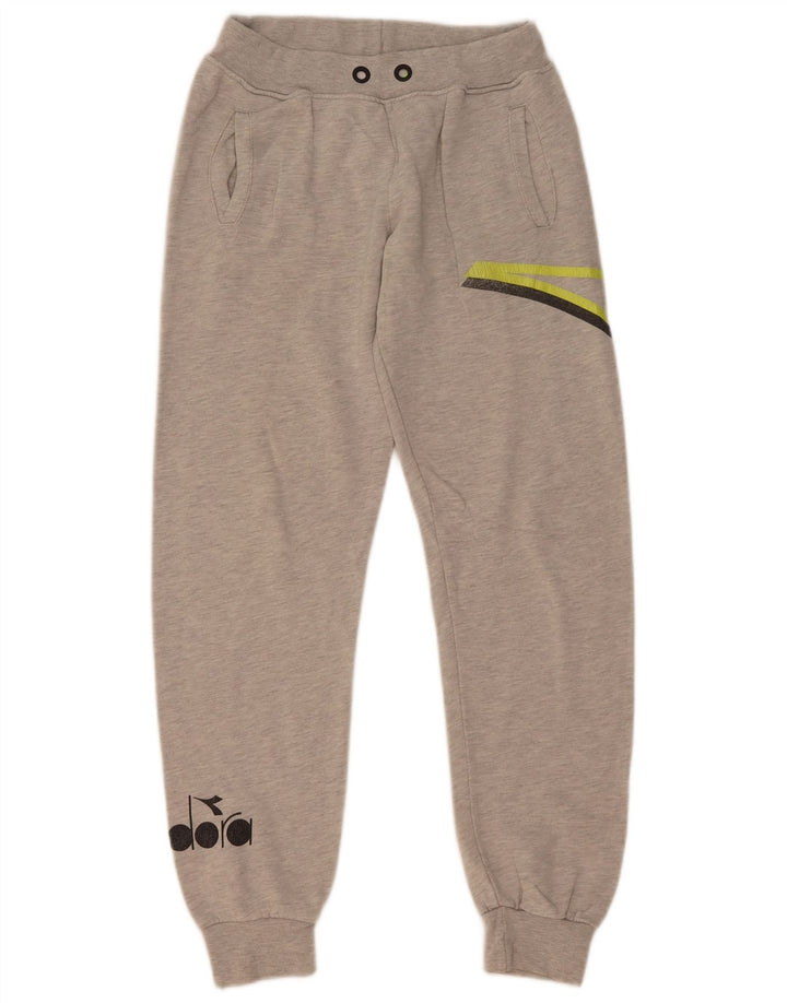 Παντελόνι αθλητικής φόρμας Diadora Boys Graphic 13-14 Years Grey